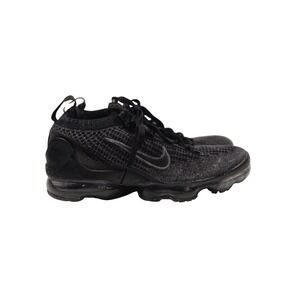 Nike Air Vapormax 2021 Flyknit Triple Black DB1550-001 Youth Sz 5.5Y Running‎